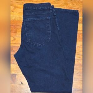 Monfrere Men's Zip Up Brando Slim Leg Ink Wash Jeans Blue Size 32x31 USA